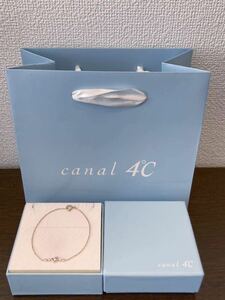 新品 正規品 canal4℃ カナルヨンドシー ブレスレット ダイヤモンド シルバー ケース 箱 紙袋 リボン プレゼント ギフトラッピング