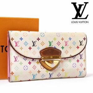 【美品】一スタ LOUIS VUITTON ルイヴィトン 財布 長財布 ロングウォレット モノグラム マルチカラー ポルトフォイユ ユニセックス 31