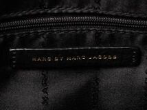 【美品】一スタ MARC BY MARC JACOBS マークバイマークジェイコブス 2WAYバック ハンドバッグ トートバッグ ブラック レザー 57-8_画像9