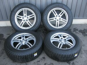 [107074-G]ZACK 17インチアルミ PCD114.3 5H +48 TOYOタイヤ 「トランパス TX」 225/65R17 4本セット エクストレイル CX-5他