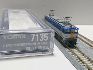 【単品　M1両】Tomix　7135　JR EF65形　2000番台　電気機関車(2127号機・JR貨物更新車)　　