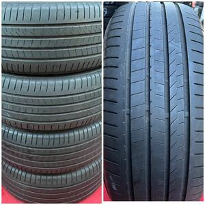 65%溝有。 日本製。19年式。BRIDGESTONE ALENZA 001 265/60R18 110Vラジアルタイヤのみ4本セット※ランドクルーザープラド.パジェロ等