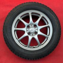 70%溝有。STRANGER 14インチ×4.5J 4H/100 ＋44+ GOOD YEAR 155/65R14スタッドレス4本。 ルークス パレット ライフ アルトワークス コペン_画像3