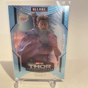 Marvel Allure 2022 Upper Deck High Series SP #127 Idris Elba as Heimdall マーベル　トレカ