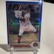 topps chrome npb アダムウォーカー　/150 ジャイアンツ_画像1