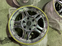 ☆C-7060 JAOS VICTRON ジャオス ヴィクトロン 17×8.0J+25 139.7-6h FJクルーザー 150ランクルプラド 215サーフ等に 4本セット 室内保管☆_画像2