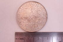 1円~ 希少 英領 海峡植民地 壹圓 1円 1ドル 銀貨 1920年 ジョージ5世 インド皇帝 古銭 硬貨 貨幣 G12067T_画像6