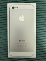 iPhone 5 simフリー　ホワイト　64GB_画像3