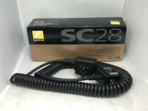 Nikon TTL調光コード SC-28 新品未使用品