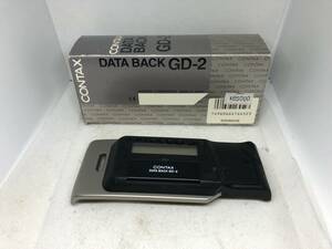 CONTAX データバック GD-2 G2用 元箱付