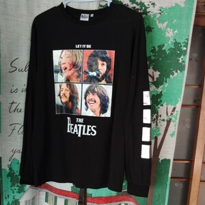 ビートルズ　THE BEATLES レットイットビー　LET IT BE 中古　美品かと思います　　Tシャツ　長袖