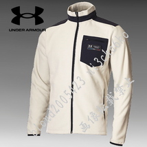 ■新品【UNDER ARMOUR】アンダーアーマー ゴルフに最適 UAマイクロフリース フルZIPジャケット■IB/XXL_画像3