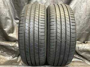 極上品 ダンロップ 195/55R16 ルマン５ 2本セット 中古タイヤ 2019年製 深溝 195/55-16 プレミオ ノート MAZDA2 ポロ ミニ