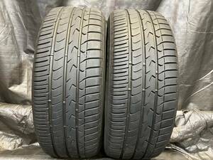 深溝 トーヨー 215/55R17 トランパス MPZ 2本セット 中古タイヤ 2020年製 215/55-17 カムリ クラウン オデッセイ ジューク