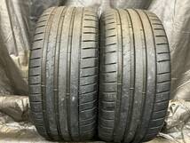 バリ溝 ミシュラン 245/35R20 Pilot Sport4 S 2本セット 中古タイヤ 245/35-20 シビック R8 ウラカン B4 など_画像1