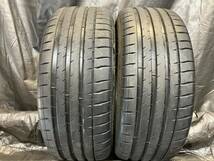 極上品 ミシュラン 245/35R20 Pilot Sport4 S K2 フェラーリ承認 2本セット 2021年製 バリ溝 245/35-20 Eクラス S60 911 ケイマン_画像1