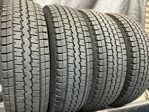 極上品 ダンロップ 195/80R15 107/105L SV01 4本セット 深溝 スタッドレス 2020年製 キャラバン ハイエース