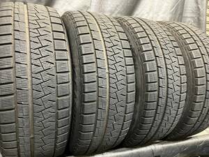 バリ溝 ピレリ 215/55R17 アイスアシンメトリコ 4本セット スタッドレス 2019年製 215/55-17 カムリ クラウン オデッセイ