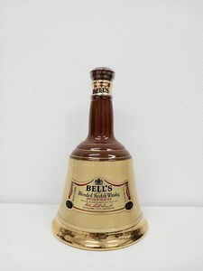 【古酒未開栓】 BELL'S ブレンデッドスコッチウイスキー 陶器ボトル