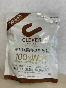 クレバーマッスルプロテイン ホエイプロテイン チョコレート 300g 未開封　未使用　保管品　ゆうパケット　プロテイン　期限2024.02