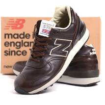 英国製【箱付き 美品】ニューバランス M576CBB ブラウン レザー US8 New Balance M576CBB 茶 made in ENGLAND_画像1