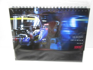 STI　モータースポーツデスクカレンダー　卓上カレンダー　