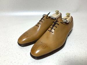 CROCKETT＆JONES WEYMOUTH クロケット＆ジョーンズ 9411 8E ホールカット ドレスシューズ ビジネスシューズ 美品