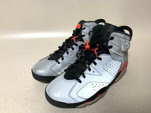 AIR JORDAN 6 "REFLECTIONS OF A CHAMPION" CI4072-001 （リフレクトシルバー/ブラック/インフラレッド）