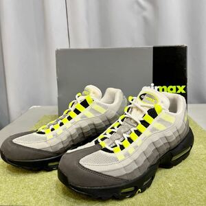 【即決】26.5cm NIKE ナイキ Air Max 95 OG ”Yellow Gradation” (2017)ナイキ エアマックス ”イエローグラデ” 美古品 8.5 箱付き