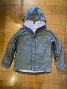 【ジャンク・中古】PATAGONIA パタゴニア 99年製 83504 STRETCH TRIOLET JACKET ジャケット グレー S シェル