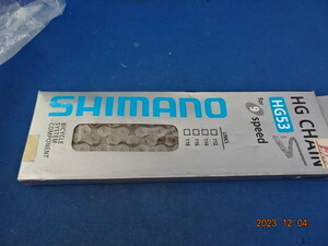 シマノ　チエーン　HG53　9速用　新品