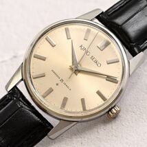 キングセイコー King Seiko First Model Watch 25 石 Hand Winding Ref.15034 ヴィンテージ 1963 $N3D-139-1_画像2