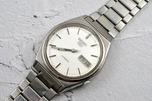 １スタ For Parts パーツ 【SEIKO】 セイコー 5 自動巻 Ref.7009-3140 ベルトステンレス #N3N-645