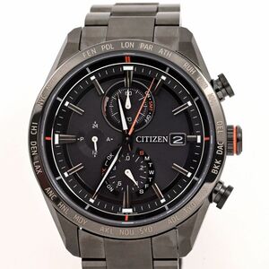 【CITIZEN】シチズン Watch Eco-Drive ATTESA Radio Wave Solar H800-T025871 AT8185-62E 箱付 $N3N-77-5