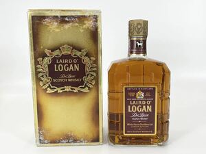 LAIRD O' LOGAN DELUXE レアード ローガン デラックス 八角スクリューキャップ スコッチ ウイスキー 箱入 未開封 古酒 