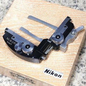 ニコン Nikon メカニカルステージ スケール 箱入り 顕微鏡部品