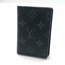 [美品] LOUIS VUITTON/ルイスヴィトン M61696 オーガナイザー・ドゥ ポッシュ モノグラムエクリプス カードケース_画像1