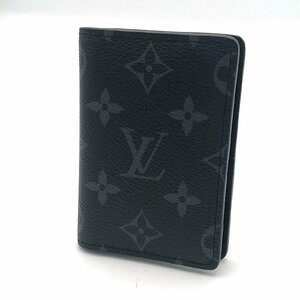 [美品] LOUIS VUITTON/ルイスヴィトン M61696 オーガナイザー・ドゥ ポッシュ モノグラムエクリプス カードケース