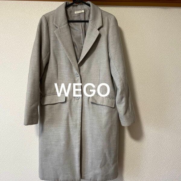 WEGO チェスター コート グレー ロングコート