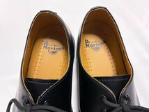 Dr.Martens ドクターマーチン 3ホール UK9 1461 3EYE GIBSON SHOES BLACK US10 ギブソン 11838002 ラバーソール 黒 1013N_画像3