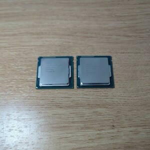 ★Intel i5 4570 4670 2枚セット 中古品 core インテル CPU 