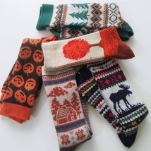 【TOASTY TOE SWEATER SOCKS / KIEL JAMES PATRICK】新品 レア品 上質 ソックス 5点セット!!　（定価25000円 日本製）_画像9