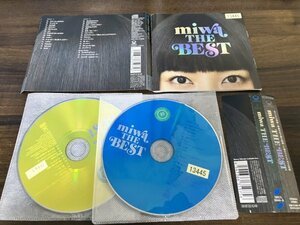 miwa THE BEST　CD　2枚組　アルバム　即決　送料200円　1204