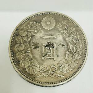 【SPM-1833】1円～！一圓 銀貨 明治27年 1円 大日本 ONE YEN 416 900 竜 龍 状態写真参照 コレクション 古銭 コイン