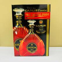 【IK-25721】 Try the CAMUS taste XO 700ml 300ml 2本セット 未開栓 お試しセット 2本入り 保管品 カミュ COGNAC コニャック_画像1