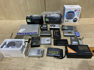 【４－６４】ラジオ ラジカセ 等 まとめ売り SONY/Panasonic/OLYMPUS/TOSHIBA/AIWA/KOIZUMI 等 ポケットラジオ ジャンク品