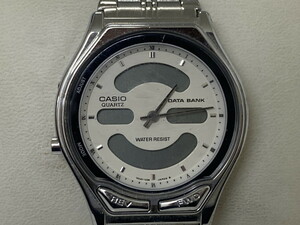 【２８４】激レア　カシオ CASIO　腕時計　データバンク　AB-550　DATA BANK　中古品