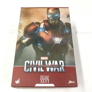 ow131 送料無料！ホットトイズ HOT TOYS Civil War アイアンマン IronMan Mark XLVI 1/6スケール コレクタブルフィギュア