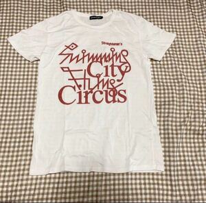 [ free shipping ](s tray tenor ) star goods musician 2014 Tour goods / Live T-shirt SwimmingCity FlyingCircus Tour thing .