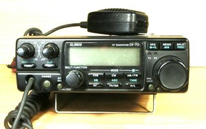 ALINCO HF＋50MHｚ　『ＤＸ－７０』ＨＦ/１００Ｗ　５０ＭＨｚ/５０Ｗ　ＵＳＥＤ品　（動作確認済み）